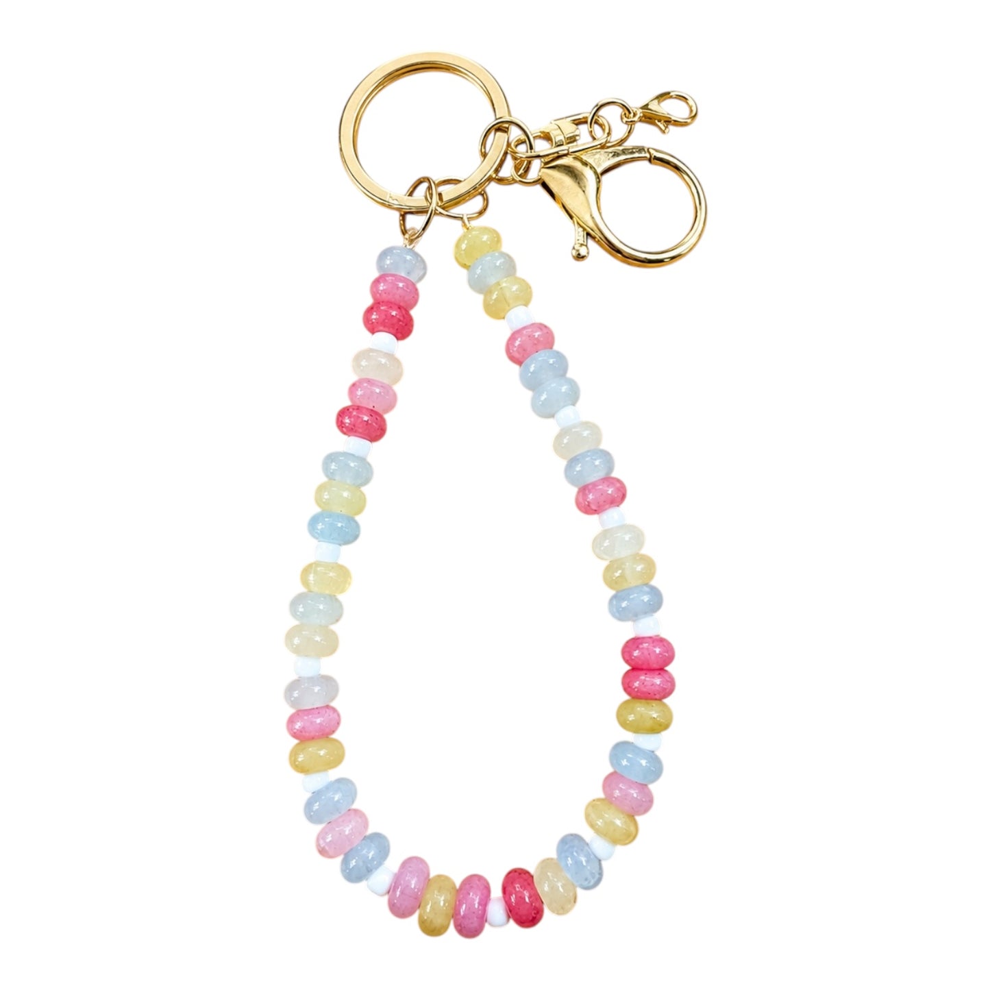 Wristlet Keychain Bag Charm (Candy Girl) 