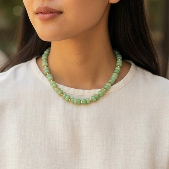 Jade Made Necklace